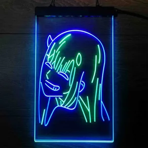 Zero Two Neon-Like LED Sign