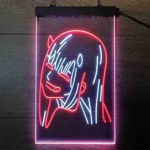 Zero Two Neon-Like LED Sign