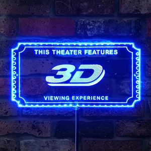3D Theater Sign RGB LED Sign