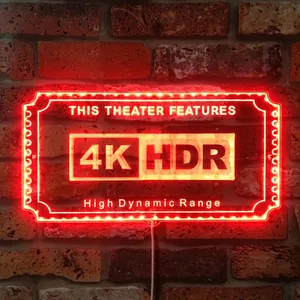 4K HDR Theater Sign RGB LED Sign