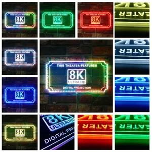 8K Ultra HD Theater Sign RGB LED Sign