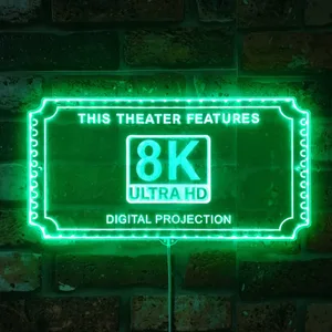 8K Ultra HD Theater Sign RGB LED Sign