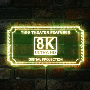 8K Ultra HD Theater Sign RGB LED Sign