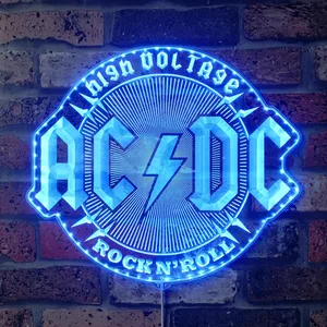 ACDC Logo RGB LED Sign