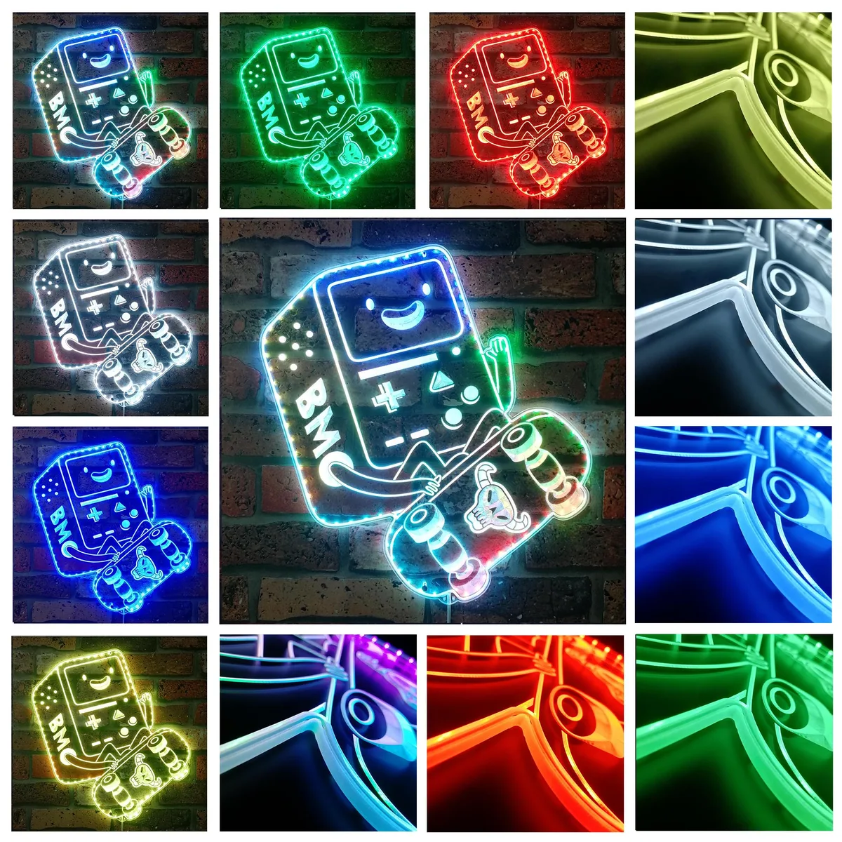 Adventure Time BMO RGB LED Sign