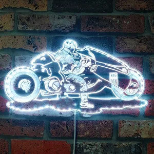 Akira Shotaro Kaneda's Bike RGB LED Sign