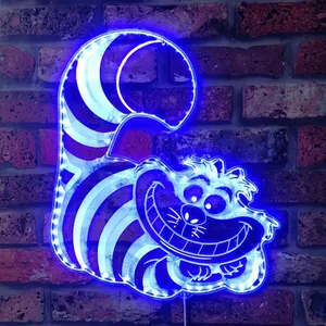 Alice in Wonderland Cheshire Cat RGB LED Sign