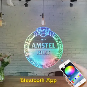 Amstel Beer Logo RGB LED Sign
