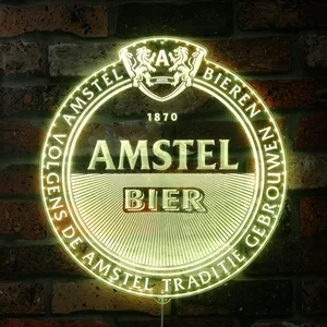 Amstel Beer Logo RGB LED Sign