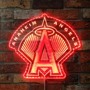 Anaheim Angels (LA)  Halo Logo RGB LED Sign