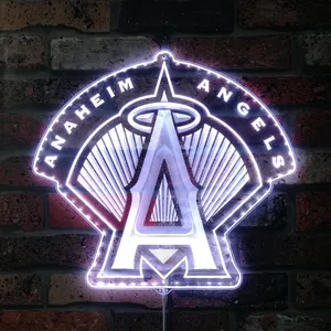 Anaheim Angels (LA)  Halo Logo RGB LED Sign