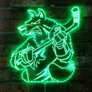 Arizona Coyotes Bardown RGB LED Sign