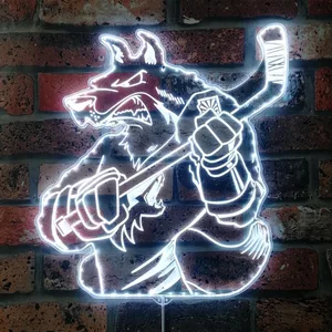Arizona Coyotes Bardown RGB LED Sign