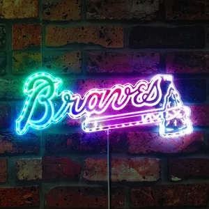 Atlanta Braves Logo RGB LED Sign