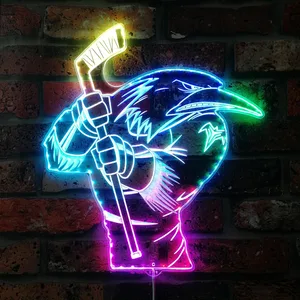 Atlanta Thrashers Bardown RGB LED Sign