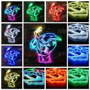 Atlanta Thrashers Bardown RGB LED Sign