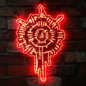 Baldur's Gate 3 Astarion's Scar Tattoo RGB LED Sign