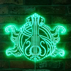 Baldur's Gate 3 Bard RGB LED Sign