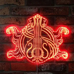 Baldur's Gate 3 Bard RGB LED Sign