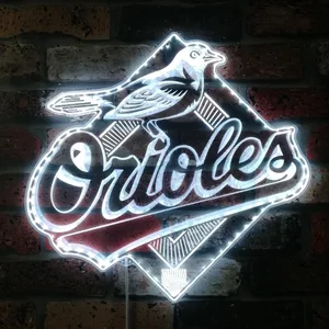 Baltimore Orioles Logo RGB LED Sign