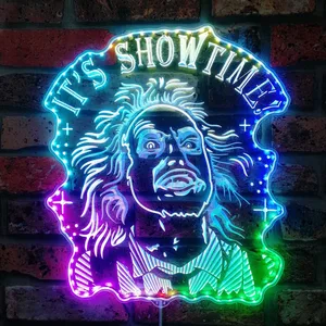 Beetlejuice It's Showtime RGB LED Sign