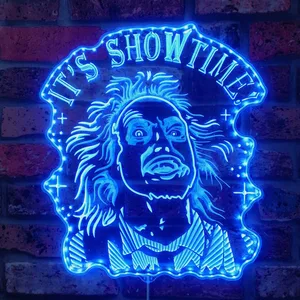 Beetlejuice It's Showtime RGB LED Sign