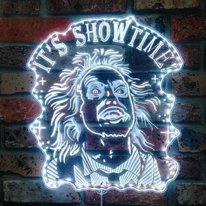 Beetlejuice It's Showtime RGB LED Sign