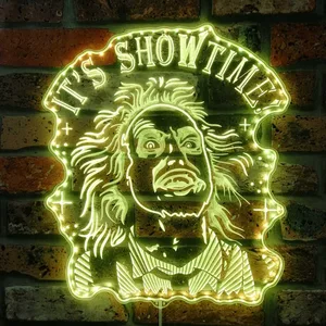 Beetlejuice It's Showtime RGB LED Sign