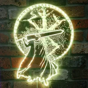 Berserk Sacrifice Hawk Raider Sword RGB LED Sign