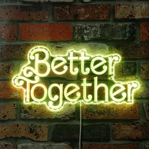 Better Together Wedding Backdrop RGB LED Sign