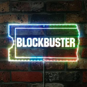 Blockbuster Logo RGB LED Sign