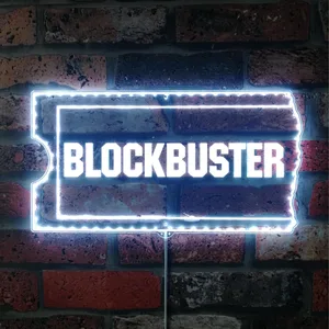 Blockbuster Logo RGB LED Sign