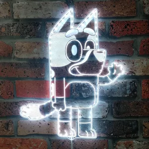 Bluey Bluey Heeler RGB LED Sign
