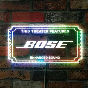 Bose Theater Sign RGB LED Sign