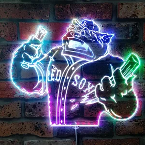Boston Red Sox Bardown RGB LED Sign