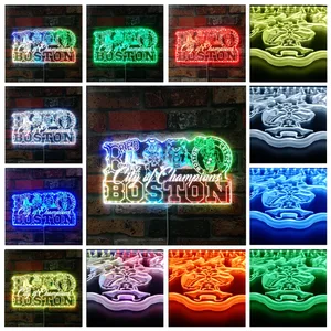 Boston Red Sox City of Champions RGB LED Sign