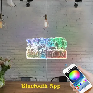 Boston Red Sox City of Champions RGB LED Sign