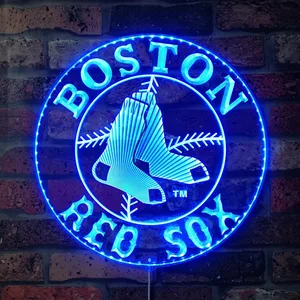 Boston Red Sox Logo RGB LED Sign