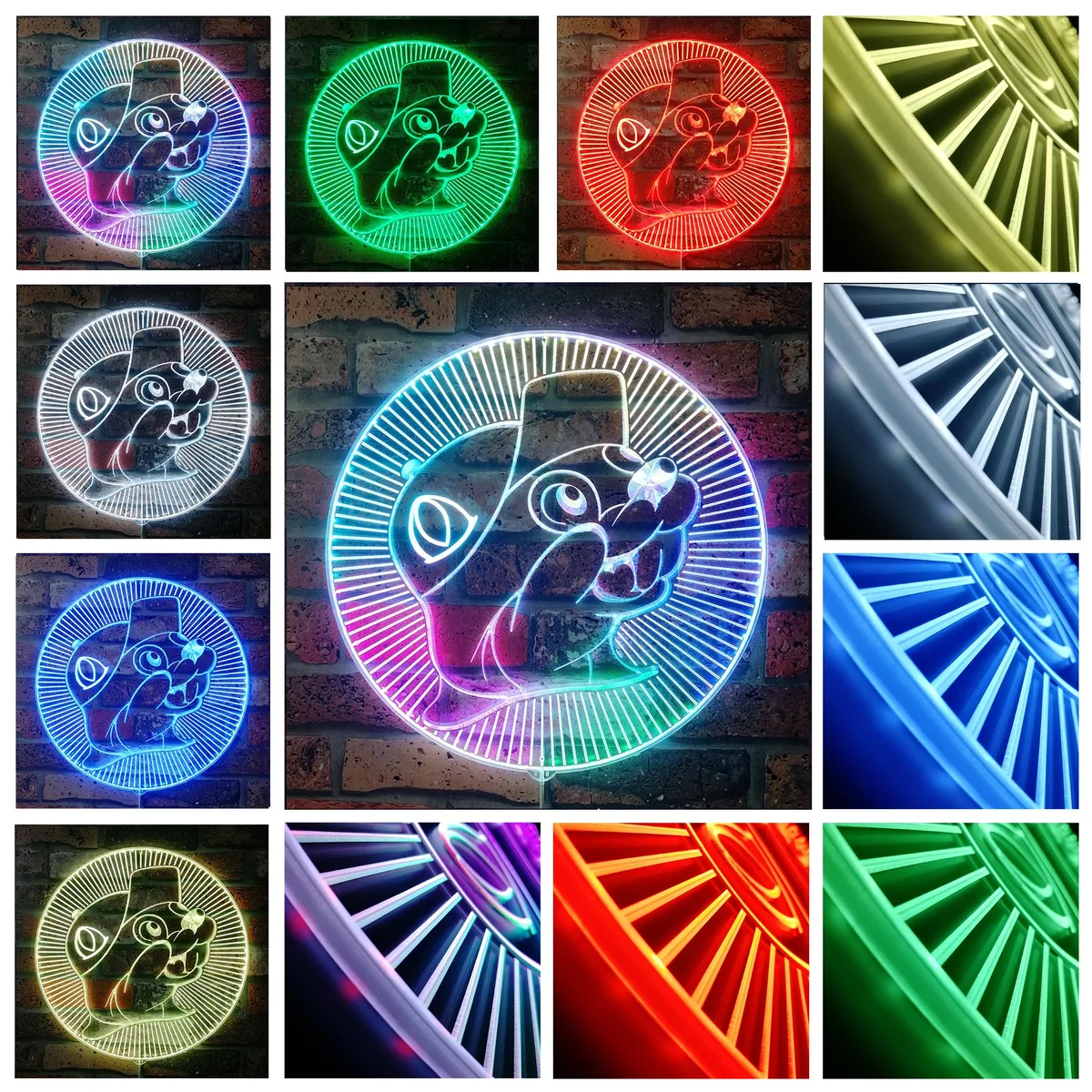 Bucees Logo RGB LED Sign