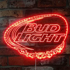 Bud Light Logo RGB LED Sign
