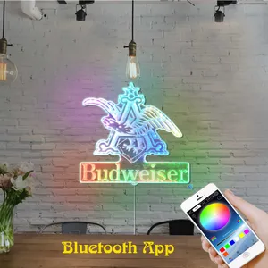 Budweiser Anheuser-Busch Logo RGB LED Sign