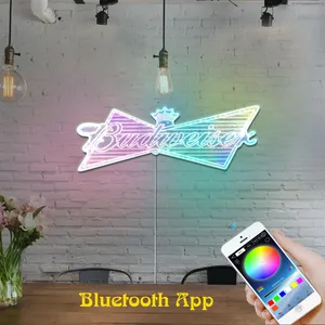 Budweiser Logo RGB LED Sign