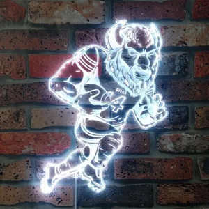 Buffalo Bills Billy Buffalo RGB LED Sign