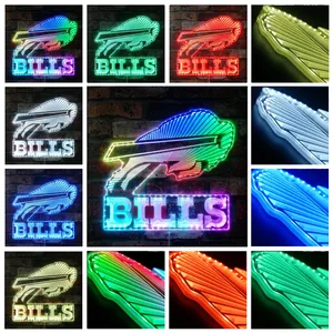 Buffalo Bills Logo 2 RGB LED Sign