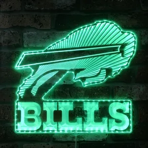 Buffalo Bills Logo 2 RGB LED Sign