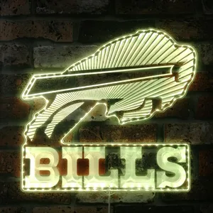 Buffalo Bills Logo 2 RGB LED Sign