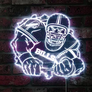Buffalo Bills Player RGB LED Sign