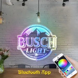 Busch Light Logo RGB LED Sign