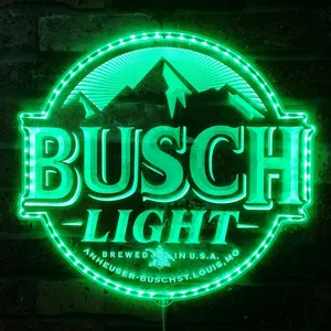 Busch Light Logo RGB LED Sign