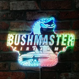 Bushmaster Firearms Logo RGB LED Sign